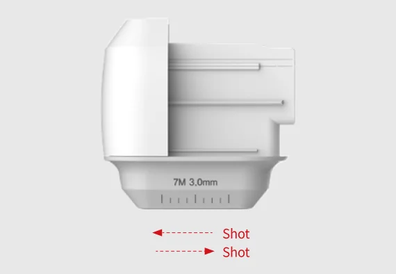 リフテラ2のカートリッジ部分のクローズアップ画像