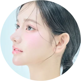 輪郭注射のイメージ：女性の顔の横顔